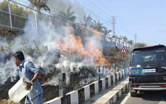 జగన్ ఇంటి వద్ద తప్పిన పెను ప్రమాదం