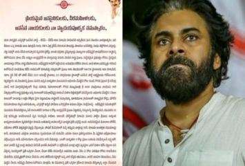 జనసైనికులకు పవన్ కళ్యాణ్ కీలక విజ్ఞప్తి