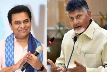 చంద్రబాబుకు కేటీఆర్ ధన్యవాదాలు